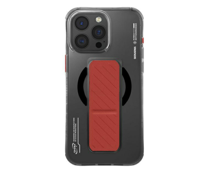 Etui / obudowa na smartfona Skinarma Axon do iPhone 16 Pro 6.3" Magnetic Grip black